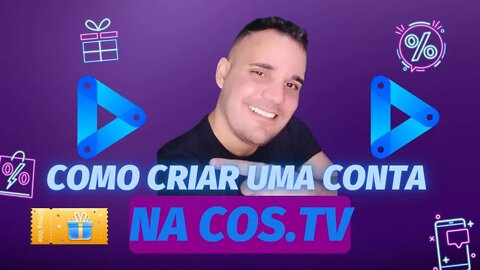 #COMO CRIAR UMA CONTA NA COS.TV PASSO A PASSO