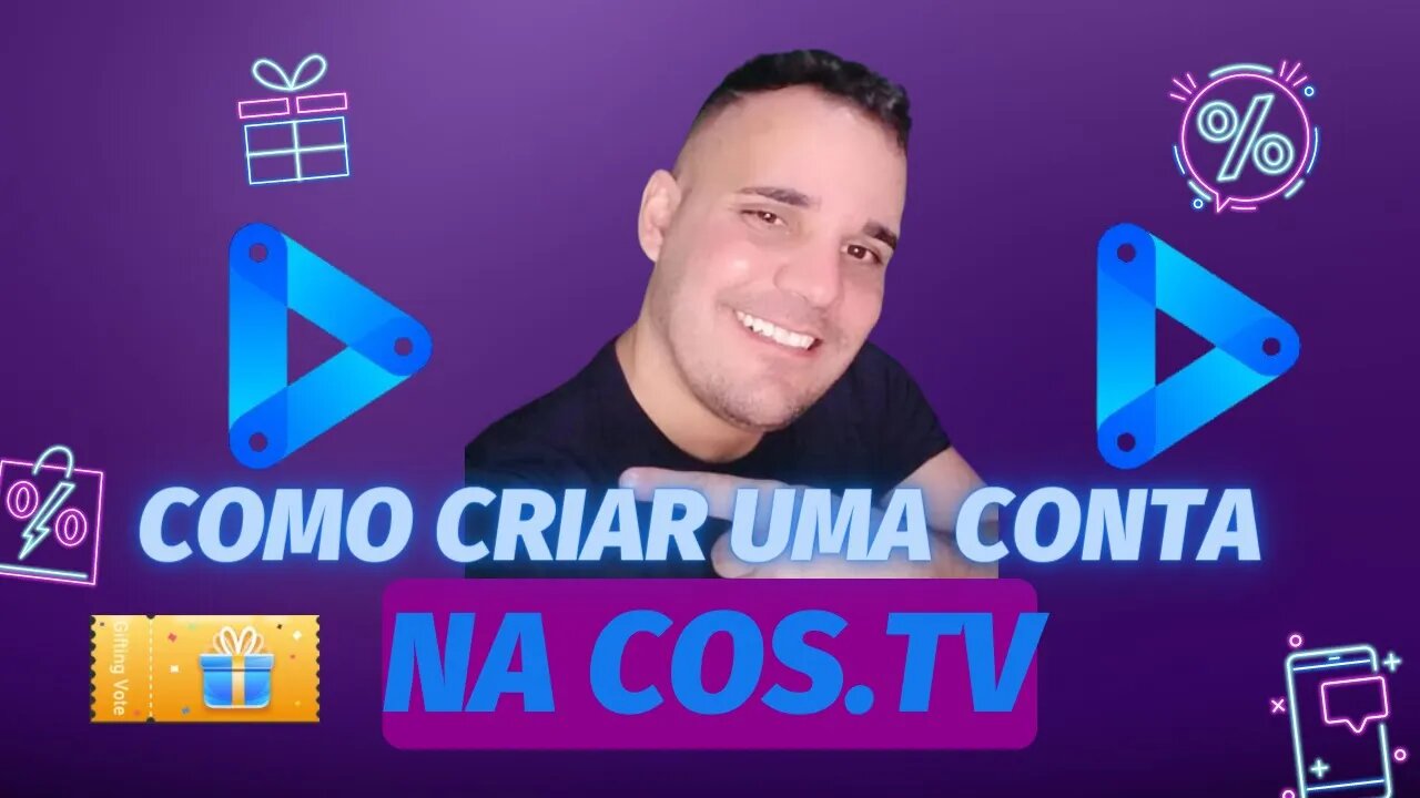 #COMO CRIAR UMA CONTA NA COS.TV PASSO A PASSO