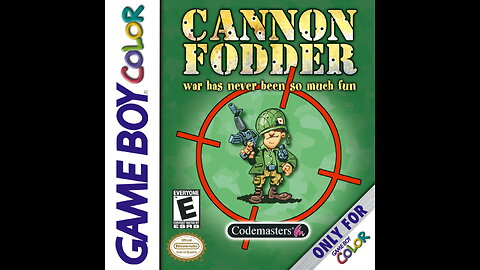 Cannon Fodder (1993, Nintendo, Amiga, Atari ST, Sega, SNES, PC, Game Boy Color) Full Playthrough