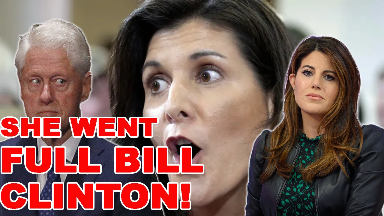 BOMBSHELL SCANDAL drops about Nikki Haley and she is PANICKING!