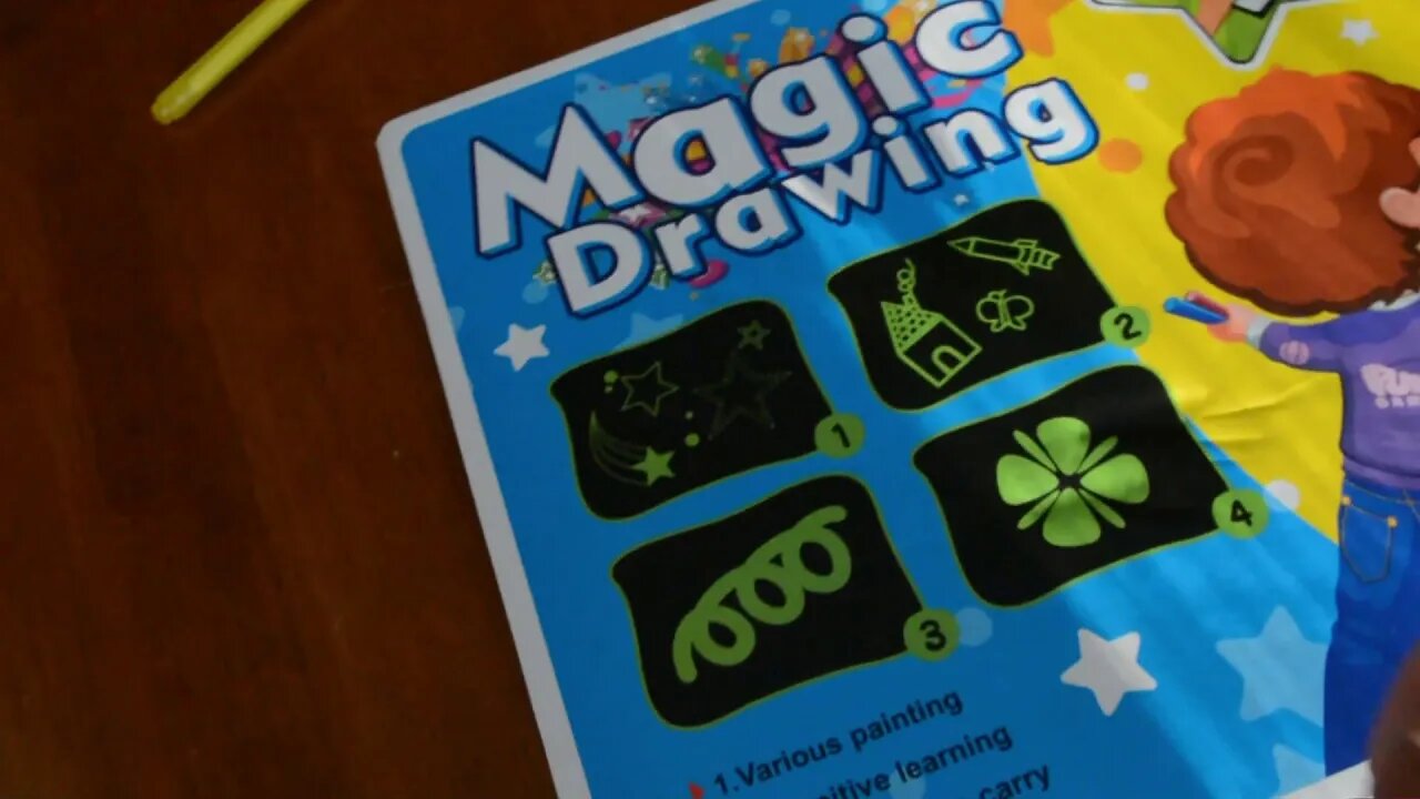 Glowing Drawing Board Unboxing