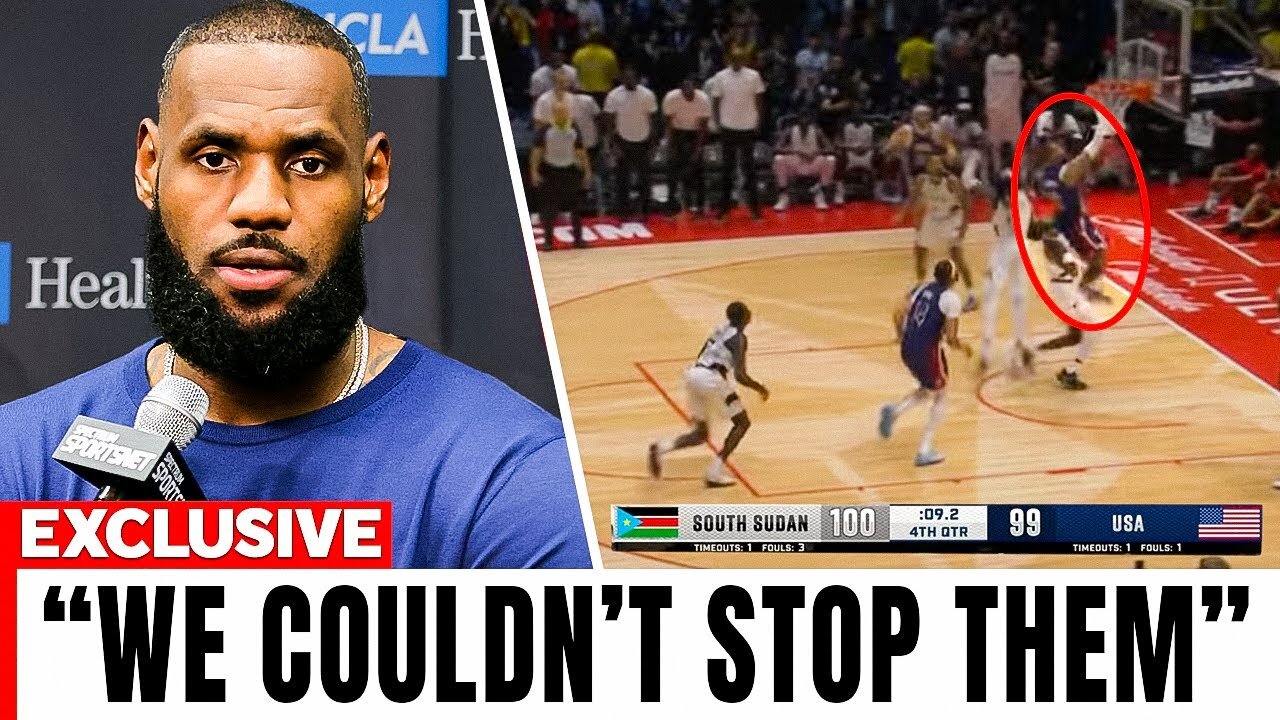 What South Sudan JUST DID Against Team USA Shocked The World, But LeBron James Stole The Show