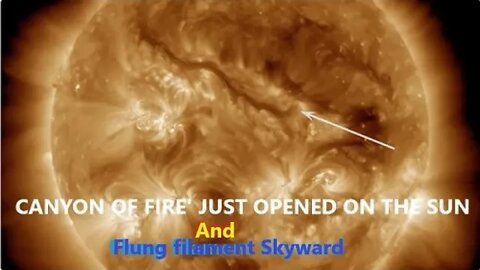 CANYON OF FIRE JUST OPENED ON THE SUN