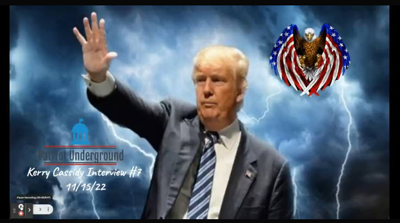 New Kerry Cassidy & Patriot Underground: Trump's 11/15 Announcement