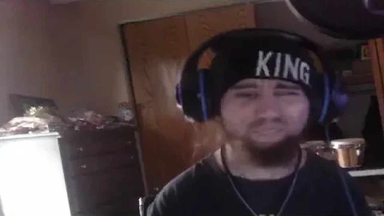 Cyraxx on FB live. "Tireed of trols". A little bit angry and sad. 10/21/2023