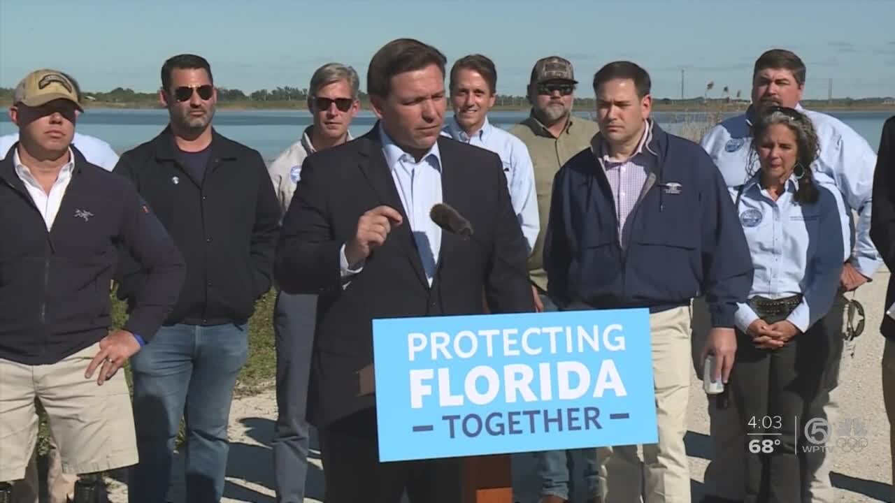 DeSantis calls for federal government to fund Everglades reservoir project