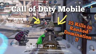 35 Kills in A Ranked Game Call Of Duty Mobile!!