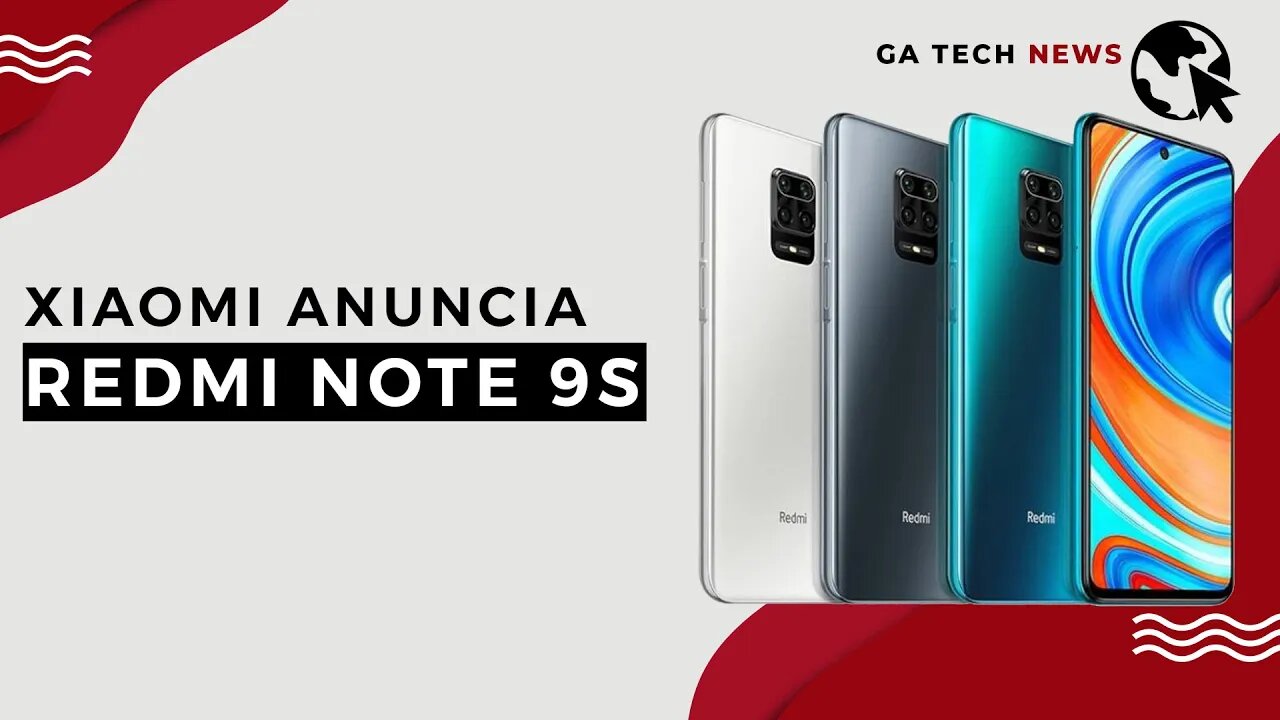 Xiaomi apresenta o Redmi Note 9S, versão global do Note 9 Pro