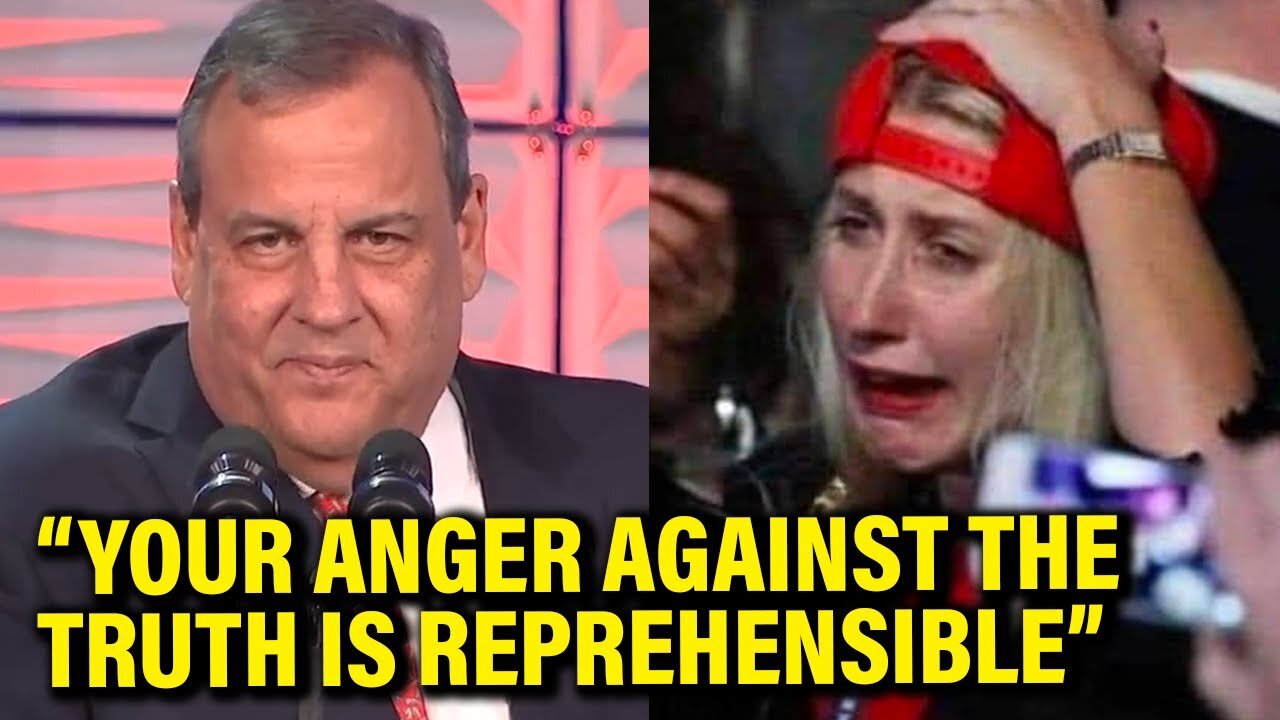 Chris Christie DESTROYS Trump Supporters to THEIR FACES during LIVE Speech