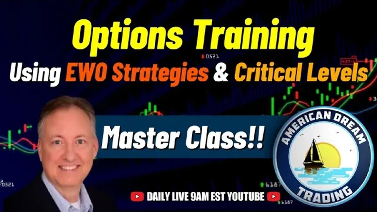 Advanced Options Training - EWO Strategies And Critical Levels In The Stock Market