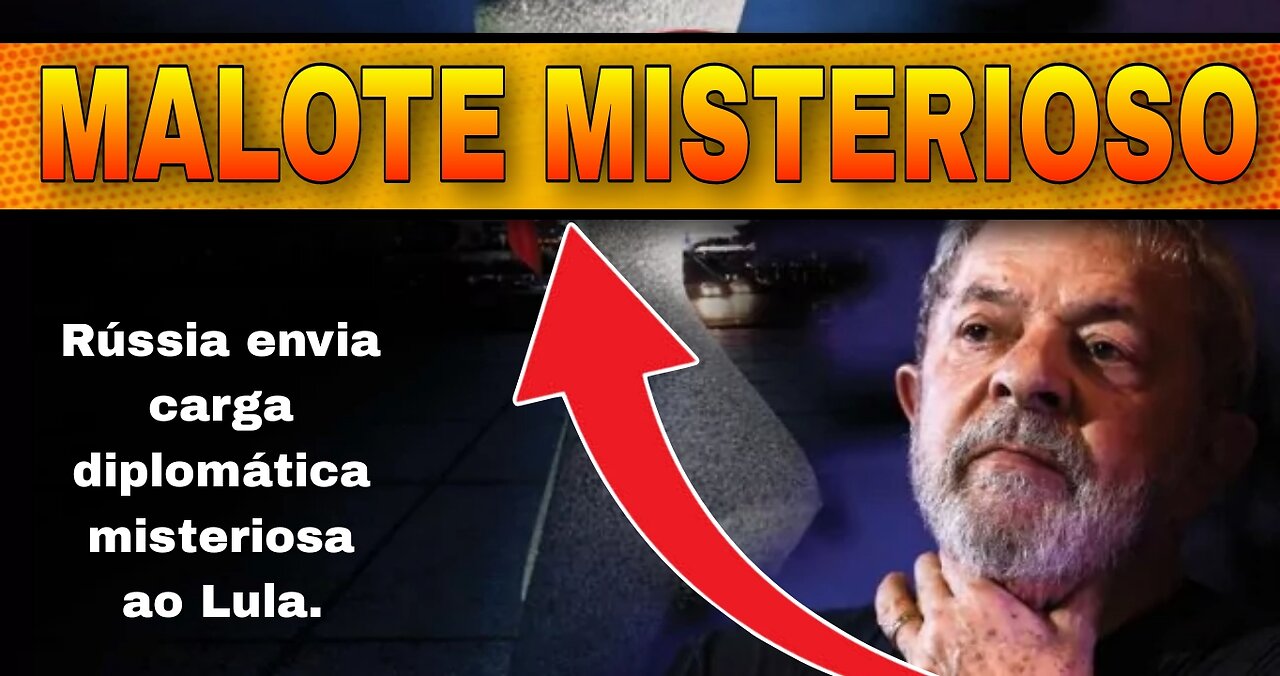 MALOTE MISTERIOSO - presidente Lula e sergei lavrov \ 5 toneladas #cargamisteriosa #cargadiplomatica