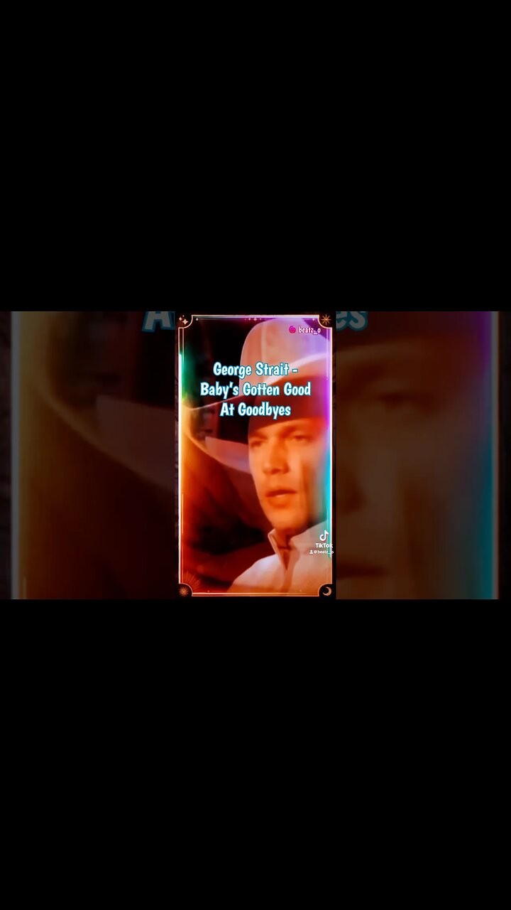 George Strait - Baby’s Gotten Good At Goodbye #80smusic #trending #shorts