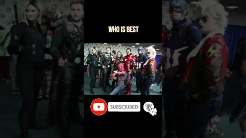 Who is the best superhero ➕,💬,❤️ Your Choice #shorts