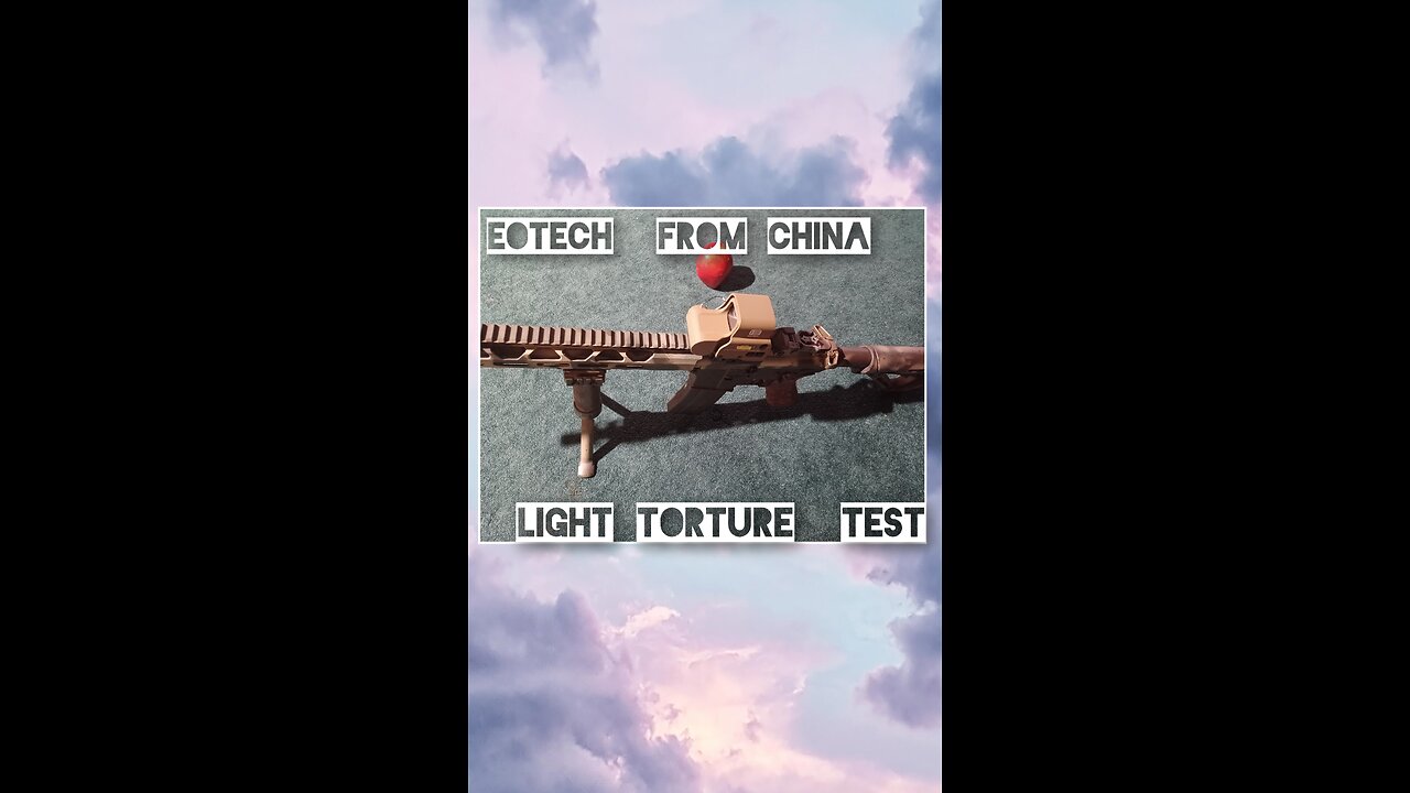 Light Torture Test on the 50$ Ebay Eotech