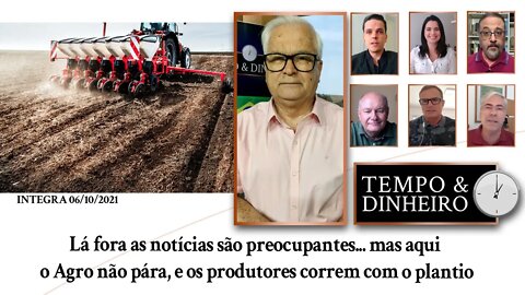 Lá fora as notícias são preocupantes.. mas aqui o Agro não pára,e os produtores correm com o plantio