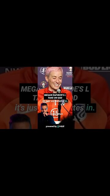 Megan Rapinoe's L take on God #jesus #bible #holyspirit #christianity #god