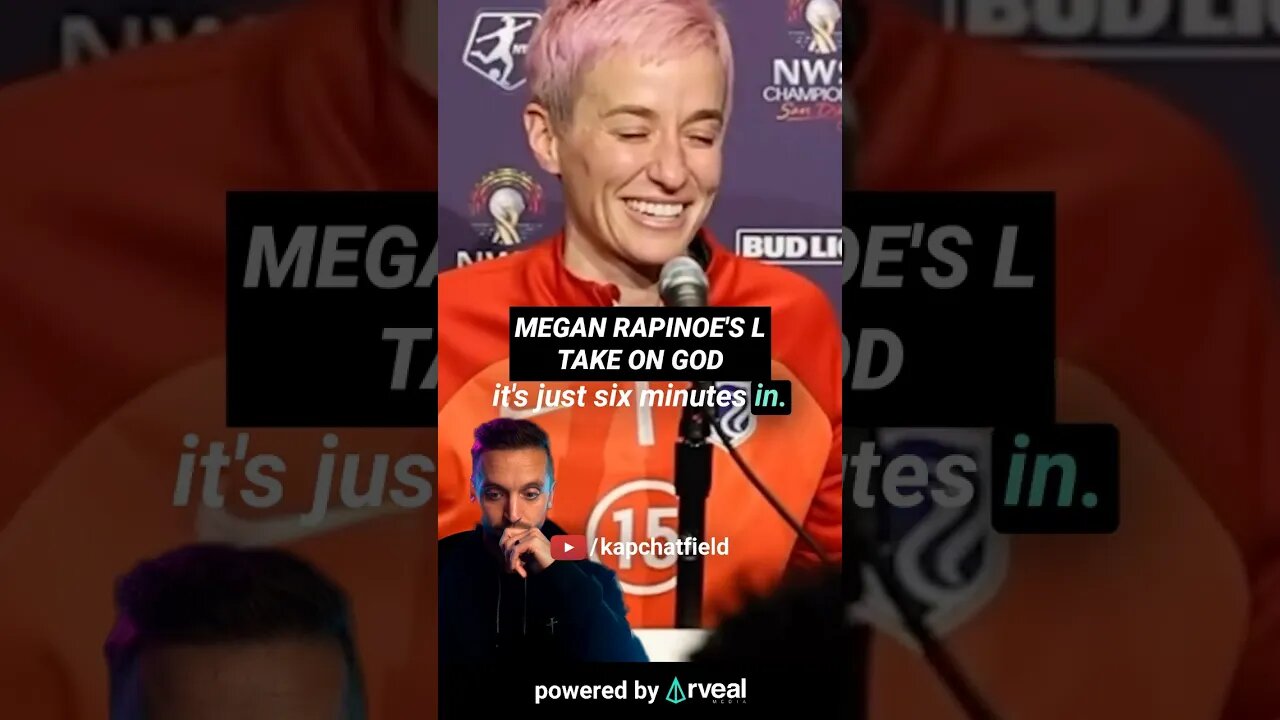 Megan Rapinoe's L take on God #jesus #bible #holyspirit #christianity #god