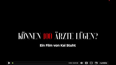 Können 100 Ärzte lügen - DER FILM