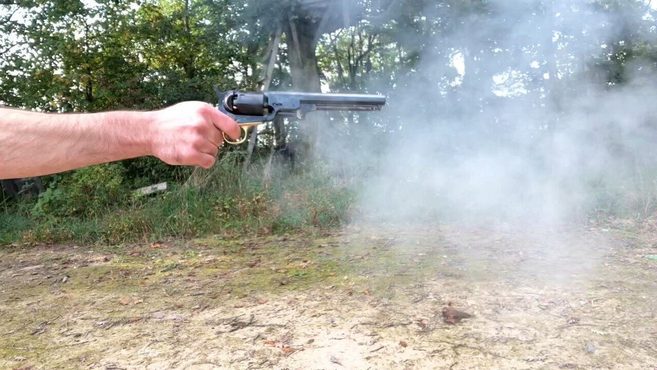 Shooting the Pietta 1851 navy colt