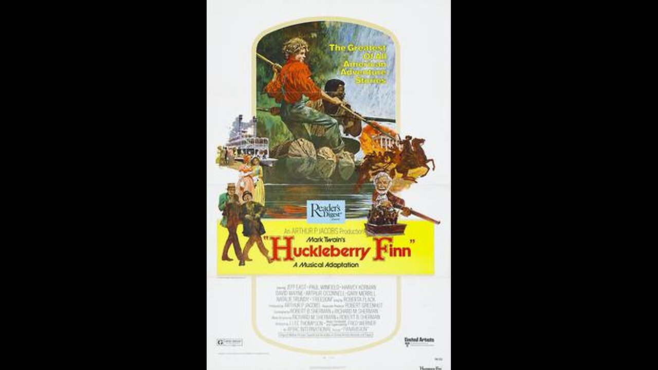 Trailer - Huckleberry Finn - 1974