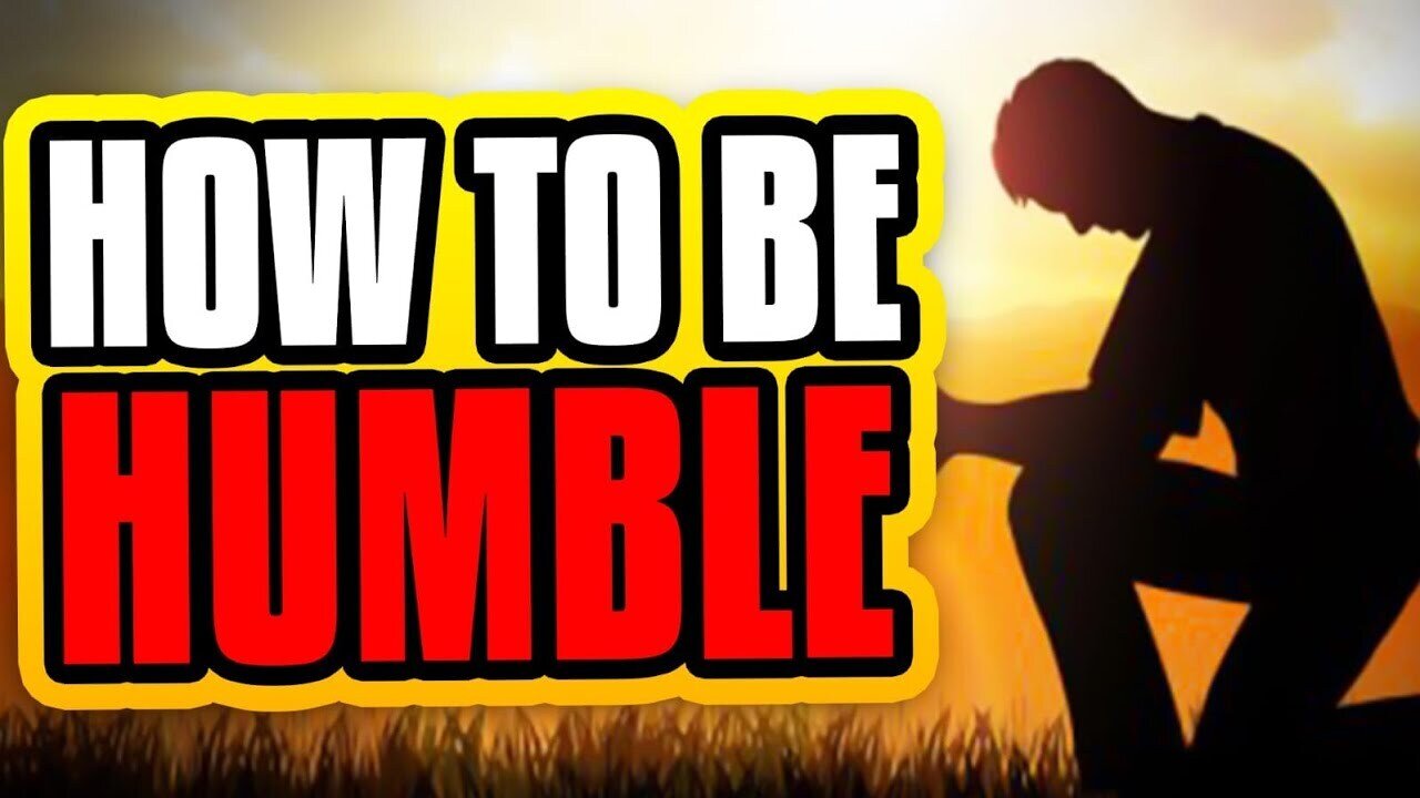 How To Humble Myself Before God