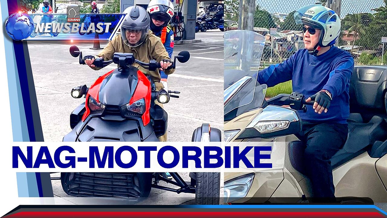 FPRRD at Pastor ACQ, nag-motorbike sa Davao City Coastal Bypass Road