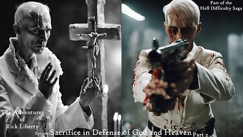 FLASHBACK S4E02 Sacrifice and Defense of God and Heaven _ Rick Liberty AI Art