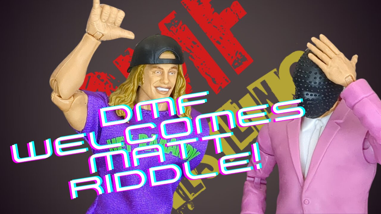 Matt Riddle joins us here at DMF Wrestling!