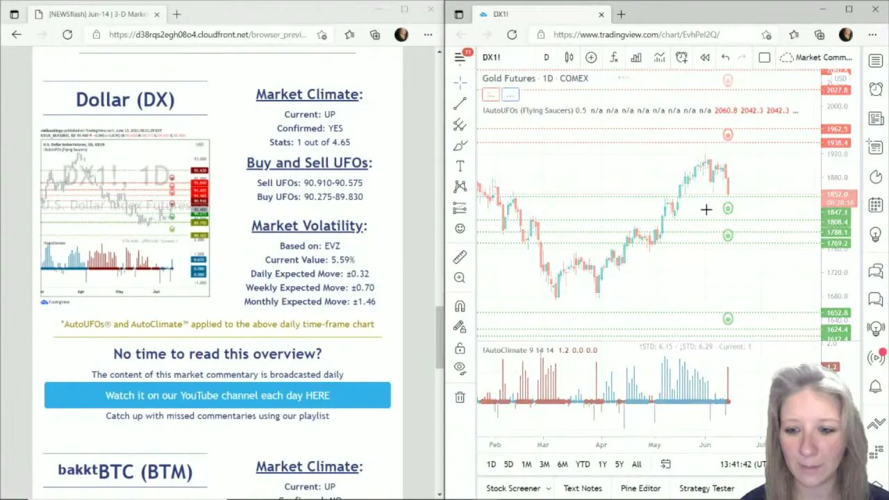 AutoUFOs 3-D Market Commentary (Becky Hayman) 2021 Jun-14