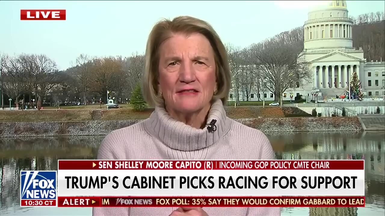 Trump’s cabinet picks ‘are well-prepared’ to serve, says Sen. Shelley Moore