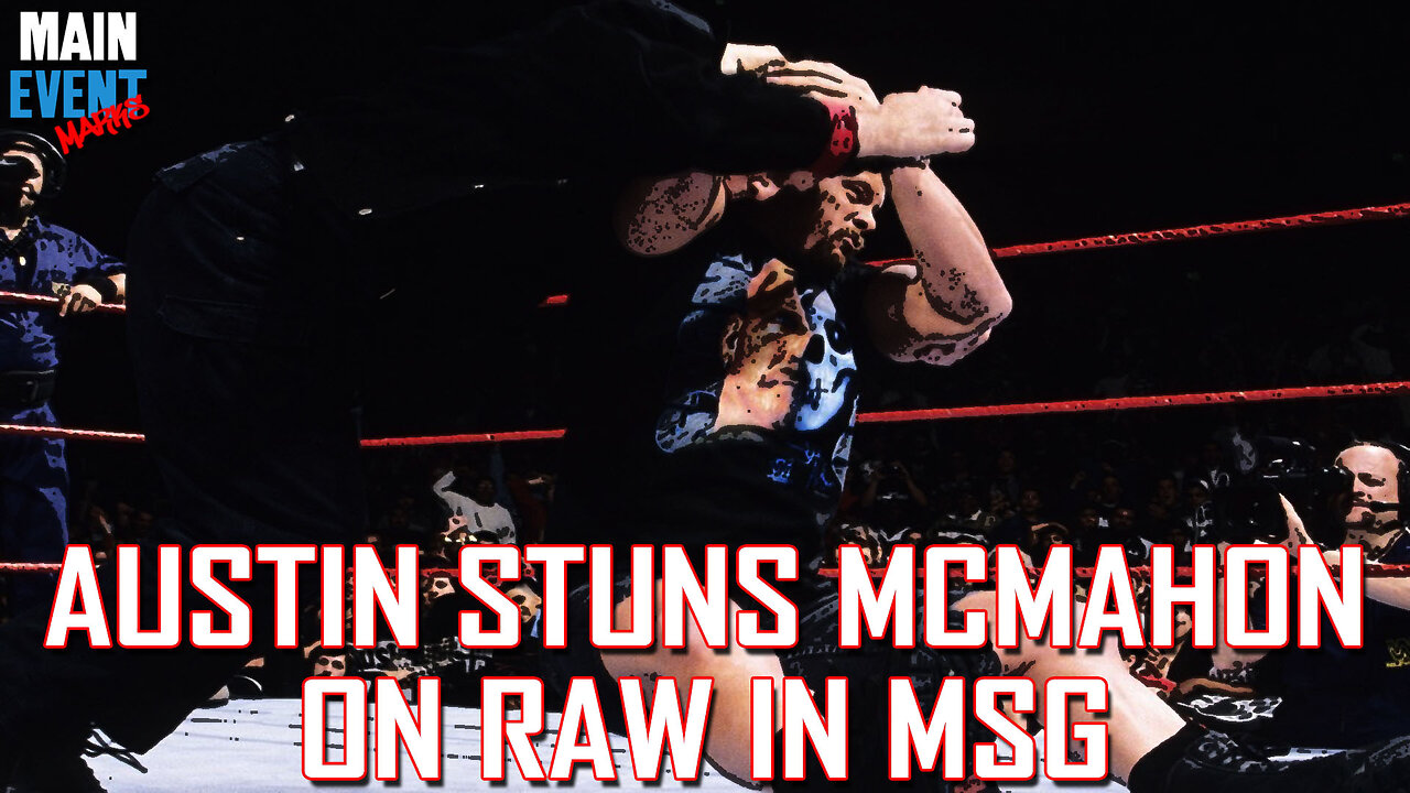 Austin Stuns McMahon on Raw in MSG