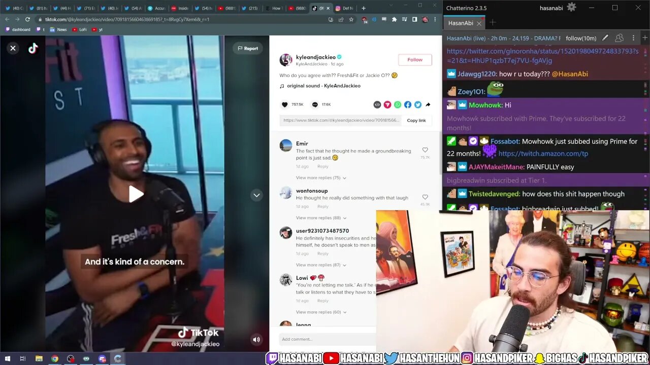Hasan REACTS To Fresh & Fit Incel Alert