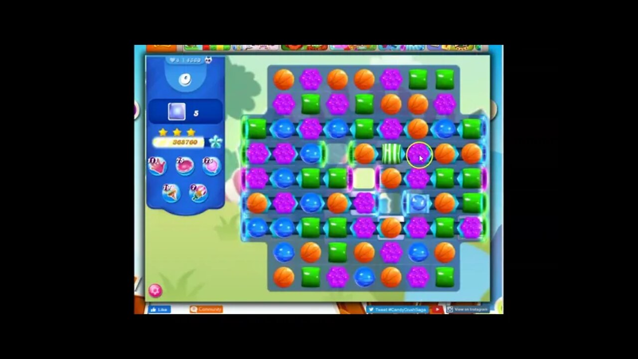 Candy Crush Level 4860 Talkthrough, 16 Moves 0 Boosters
