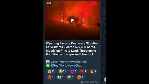 News Shorts: Wyoming Wildfires