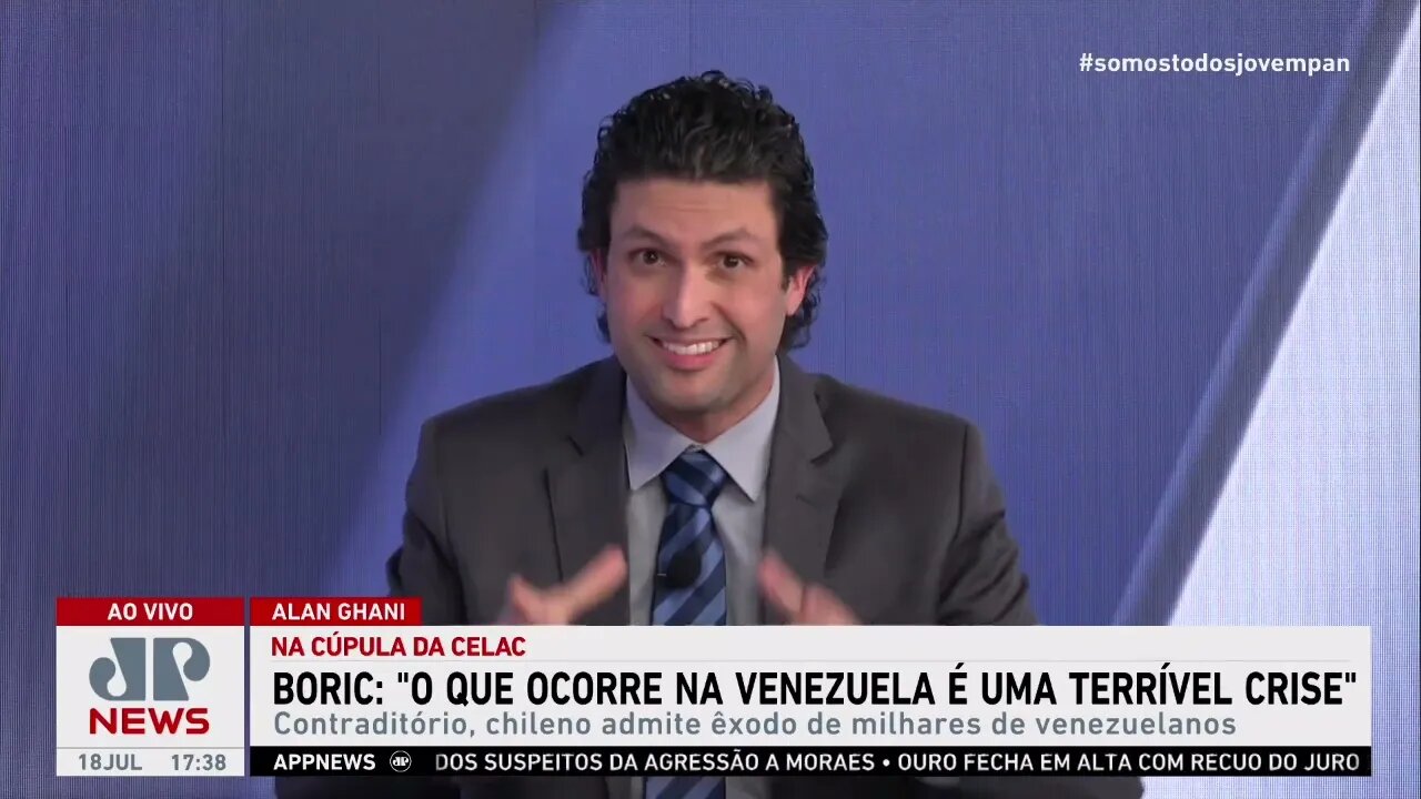 Debate sobre comunismo inflama entre Ghani, Segré e Felippe Monteiro
