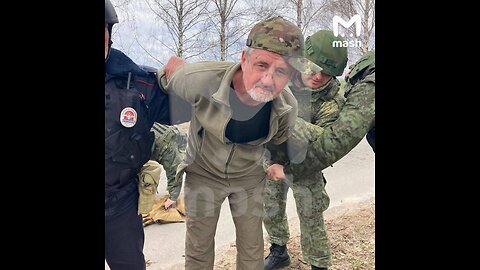 Piloto ucraniano capturado por los rusos