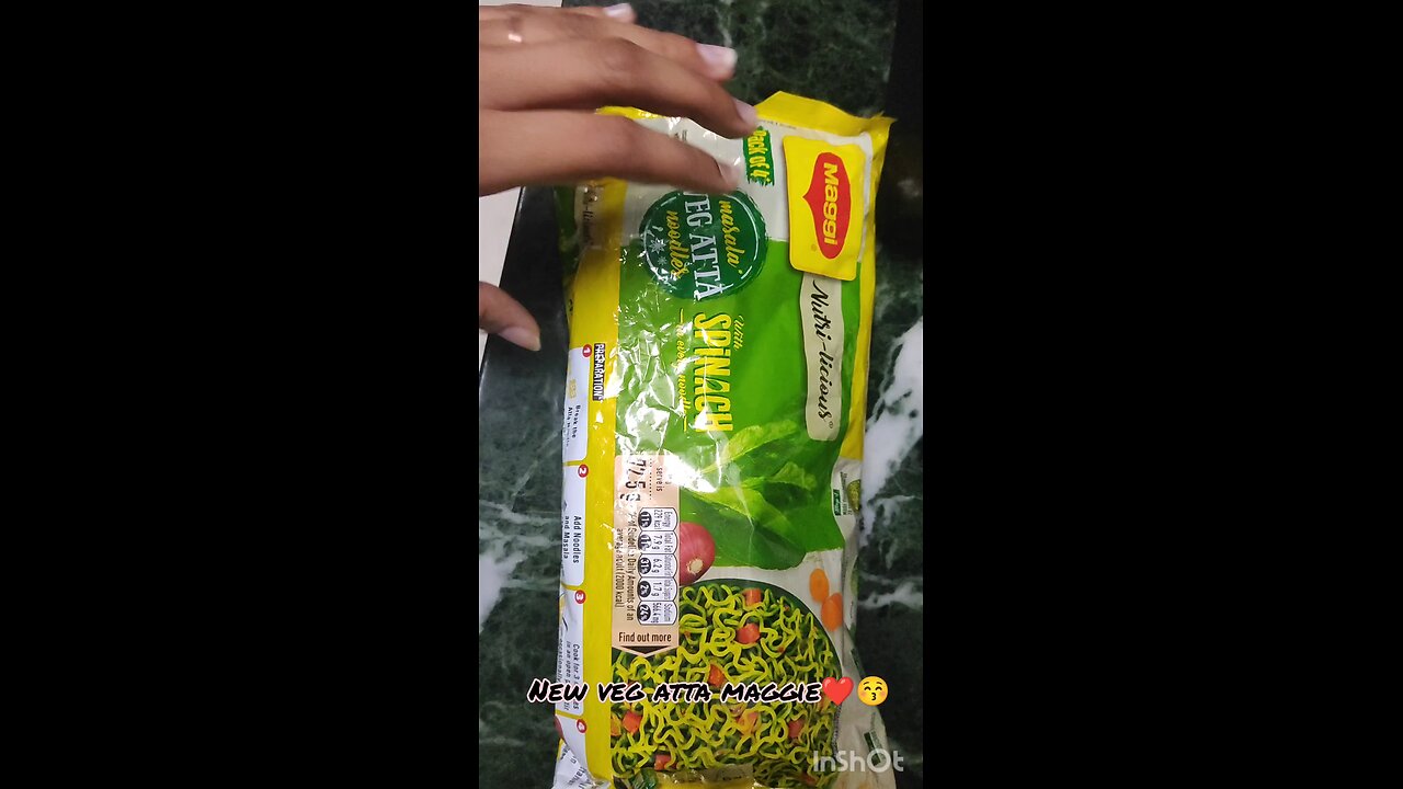 new healthy atta maggi❤❤ #maggi #noddlles #noddles #aatamaggi #palak maggi