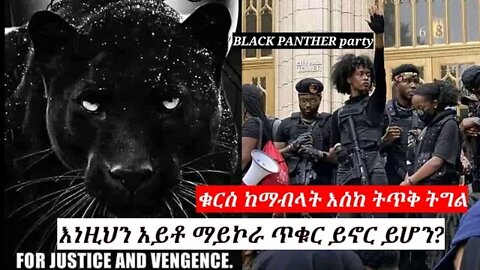 BLACK PANTHER : ቁርስ ከማብላት እስከ ትጥቅ ትግል | እነዚህን አይቶ ማይኮራ ጥቁር ይኖር ይሆን⁉