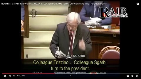 Parliament Member Blast The Facts