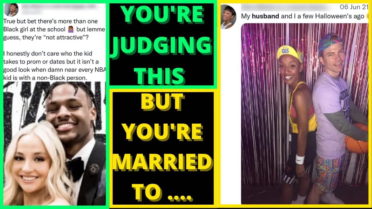 |NEWS| Blk Woman who Married Out Is Mad At Lebron James Son For Going To Prom With SnowBunny