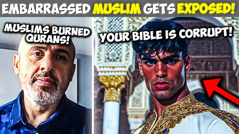 Muslim ATTACKS The BIBLE... But COMPLETELY BACKFIRES