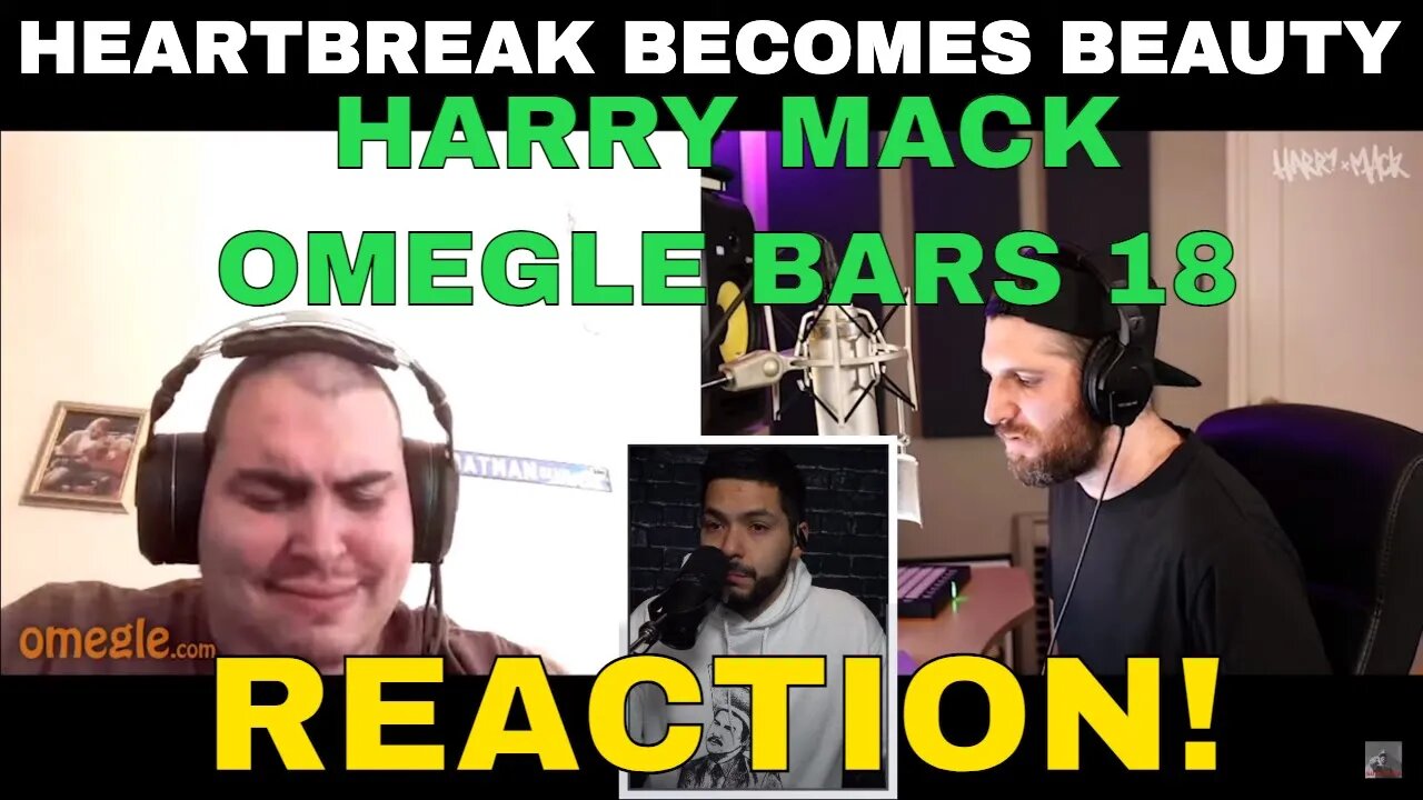 Omegle Bars 18 Reaction Harry Mack The most overwhelming thing I have listened to in the best way