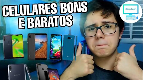 TOP 5 CELULARES ATÉ 650 REAIS! 2020 - Lista Tech #1