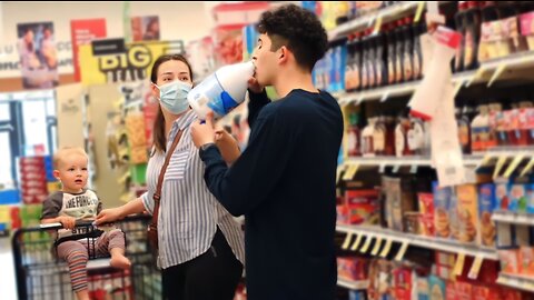 Drinking Bleach Prank!