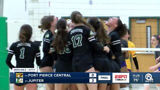 Jupiter volleyball moves on to Regional Semi-Finals