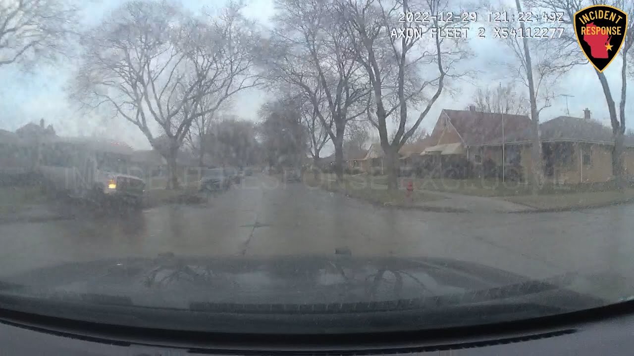 Dash Cam: Wauwatosa Police Pursuit Crash Involving Bus