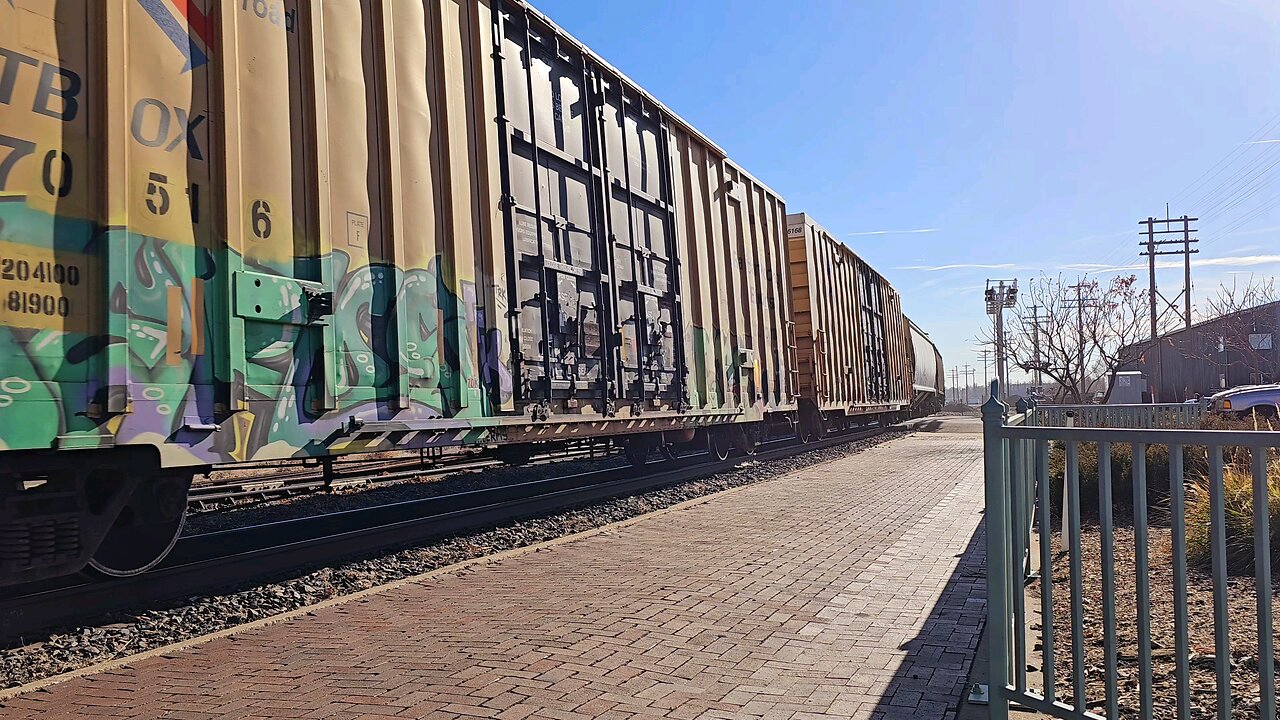 Union Pacific 8092 Train - Greeley, Colorado