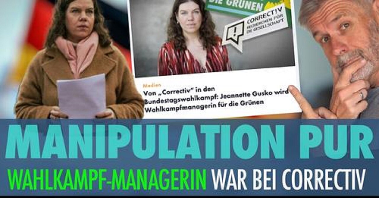 ERST 'FAKTENPOLIZISTIN', JETZT HABECK-MANAGERIN💥 CORRECTIV-Chefin leitet ab sofort GRÜNEN-WAHLKAMPF