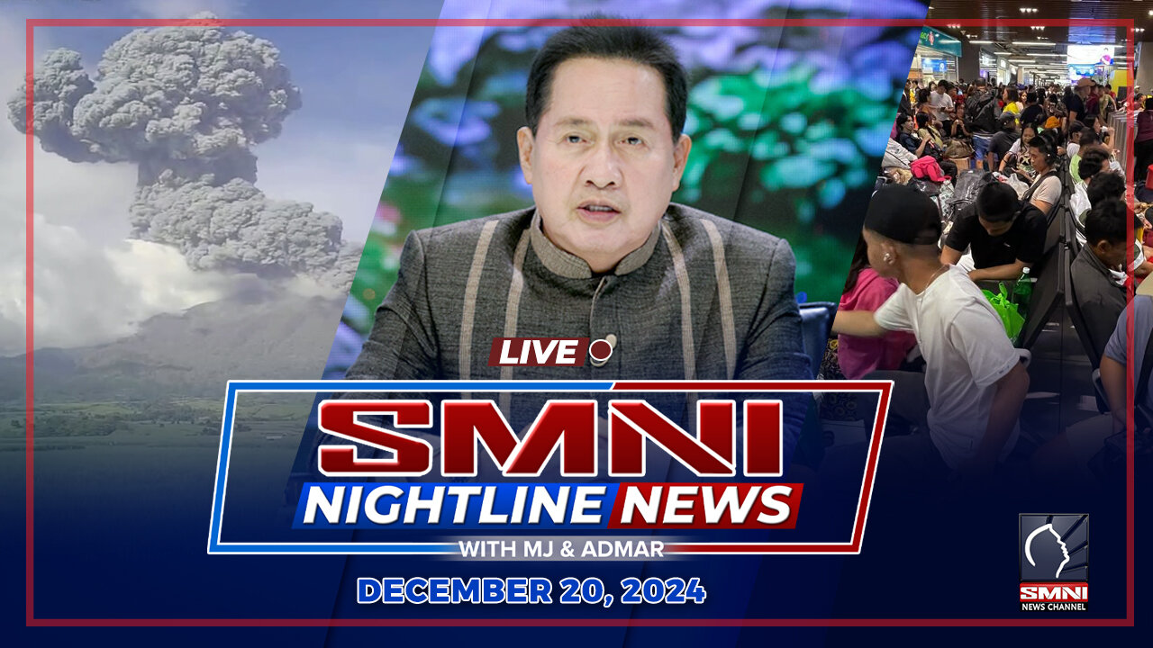 LIVE: SMNI Nightline News with Admar Vilando & MJ Mondejar | December 20, 2024 - Biyernes