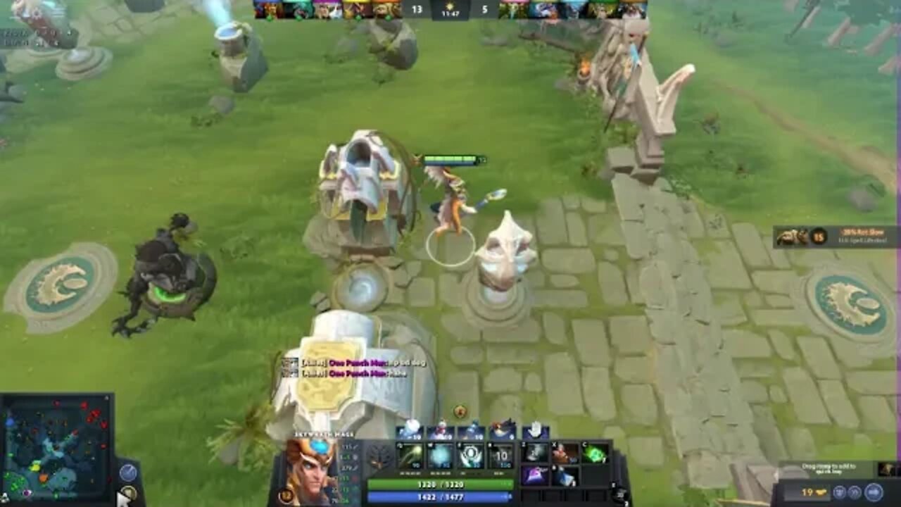 Dota 2 Frostivus event 2019 points in 48min game!!! Game is hard!
